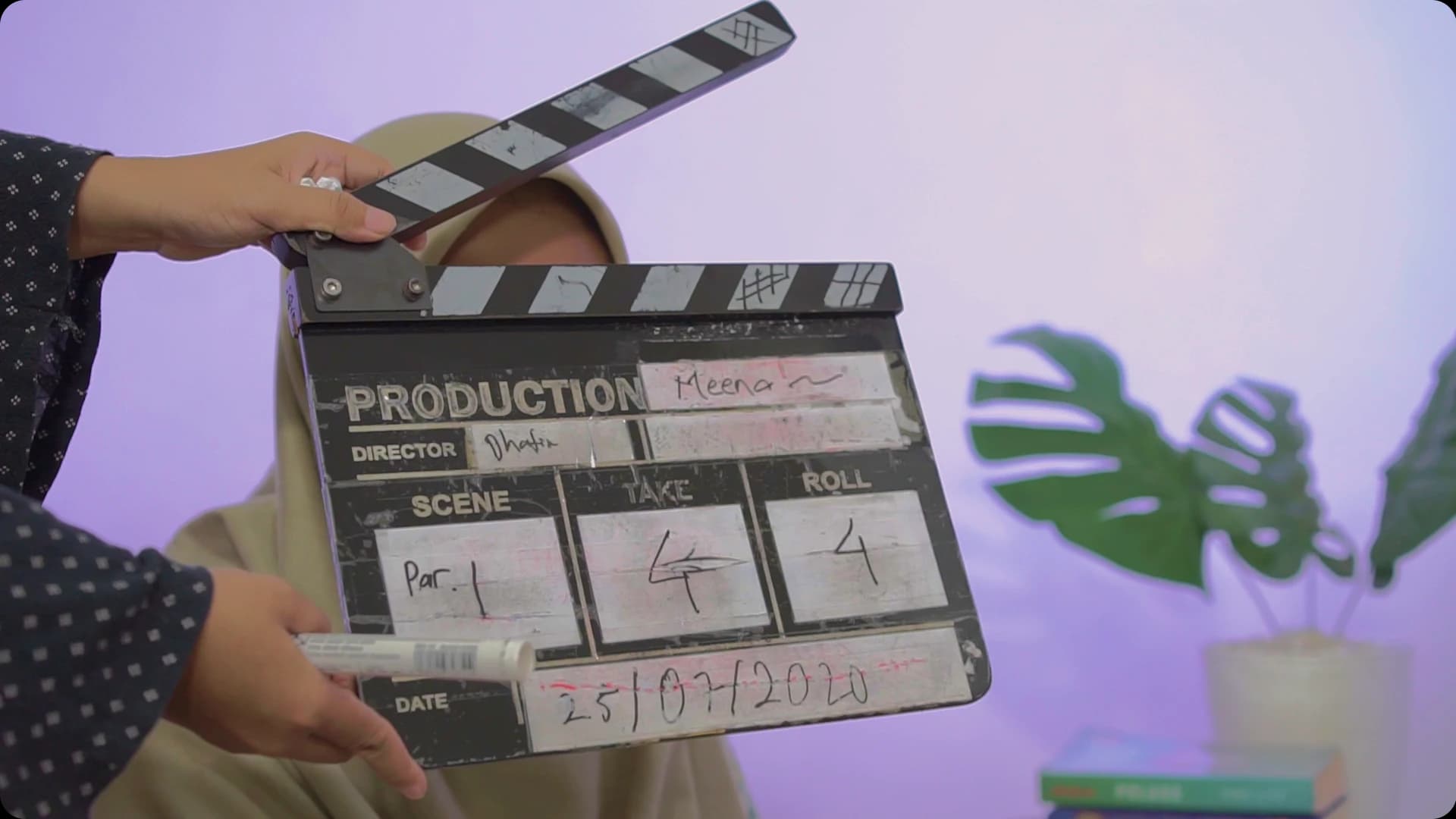 Behind the scene of Meena